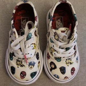 Marvel Toddler Van's Size 5